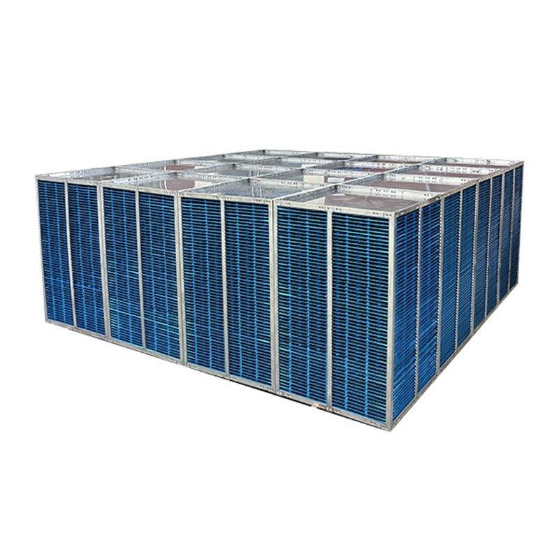Aluminum Crossflow air To air Heat Exchanger Core