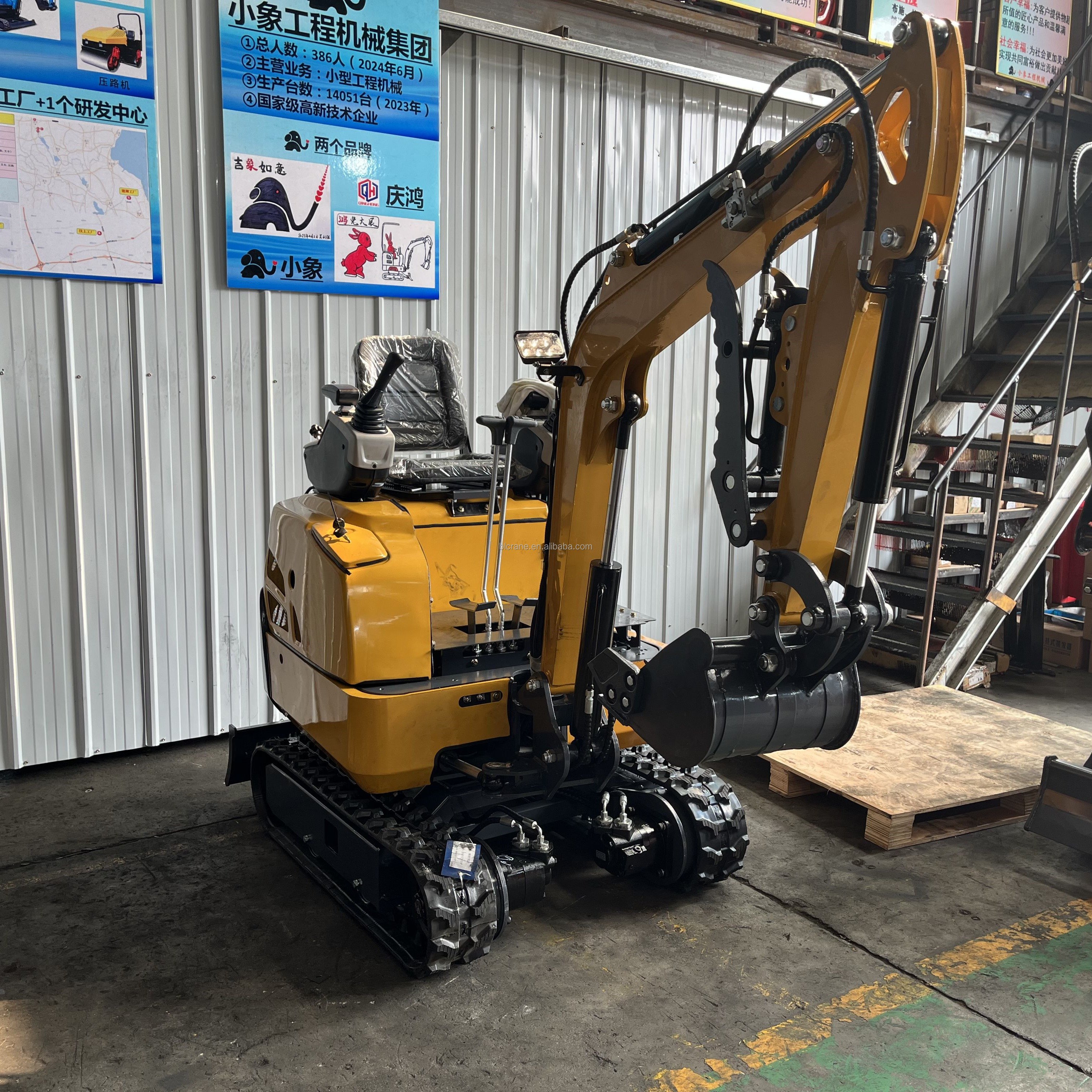Shipping in 5 Days Best Price Excavator Mini 0.8 Ton Excavator 1 Ton Excavating Machinery