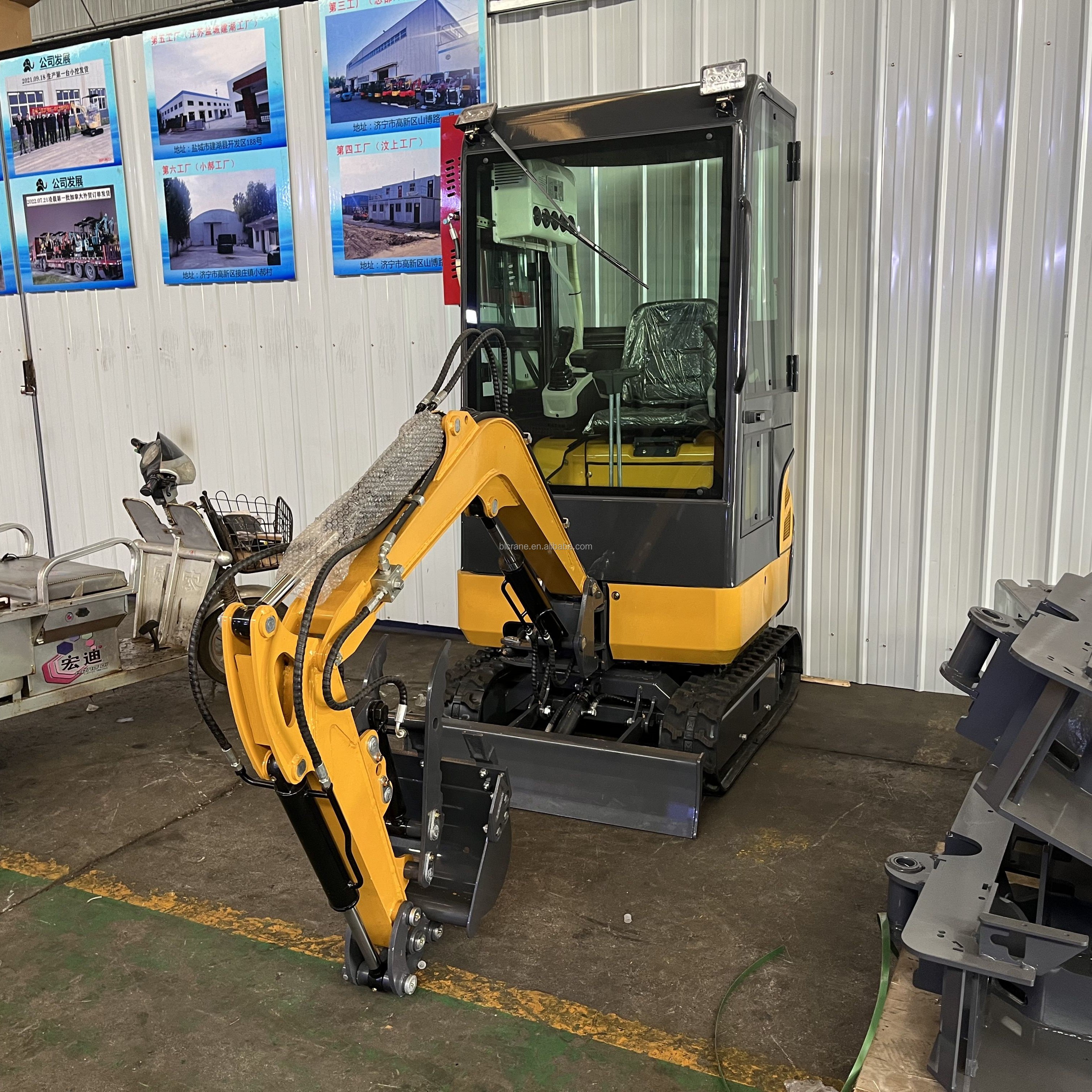 Shipping in 5 Days Best Price Excavator Mini 0.8 Ton Excavator 1 Ton Excavating Machinery