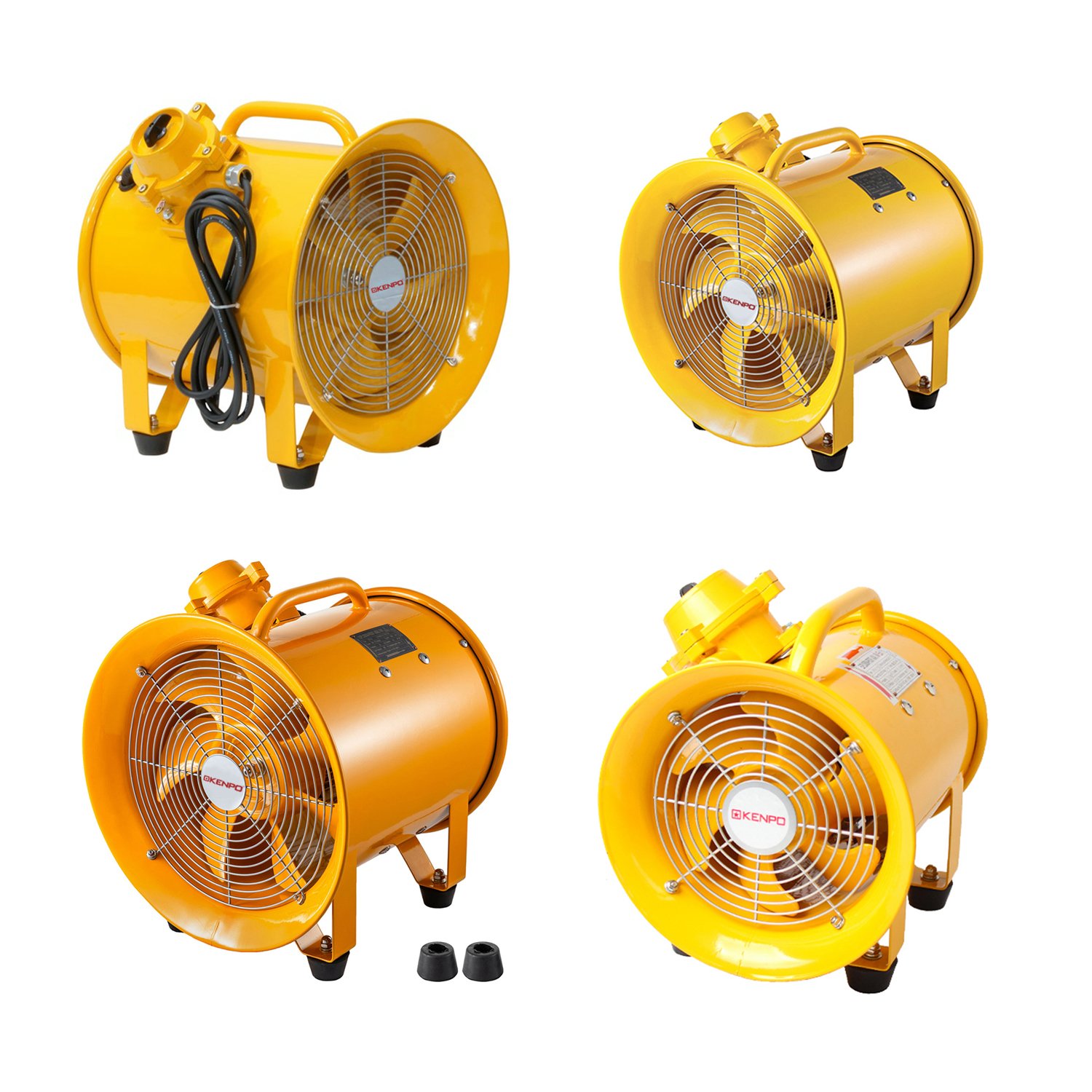 200M/300MM/400MM 110V/220V NEMKO EX CE Electric Ex-proof Air Blowers Portable Anxial Explosion Proof Portable Ventilation Fans