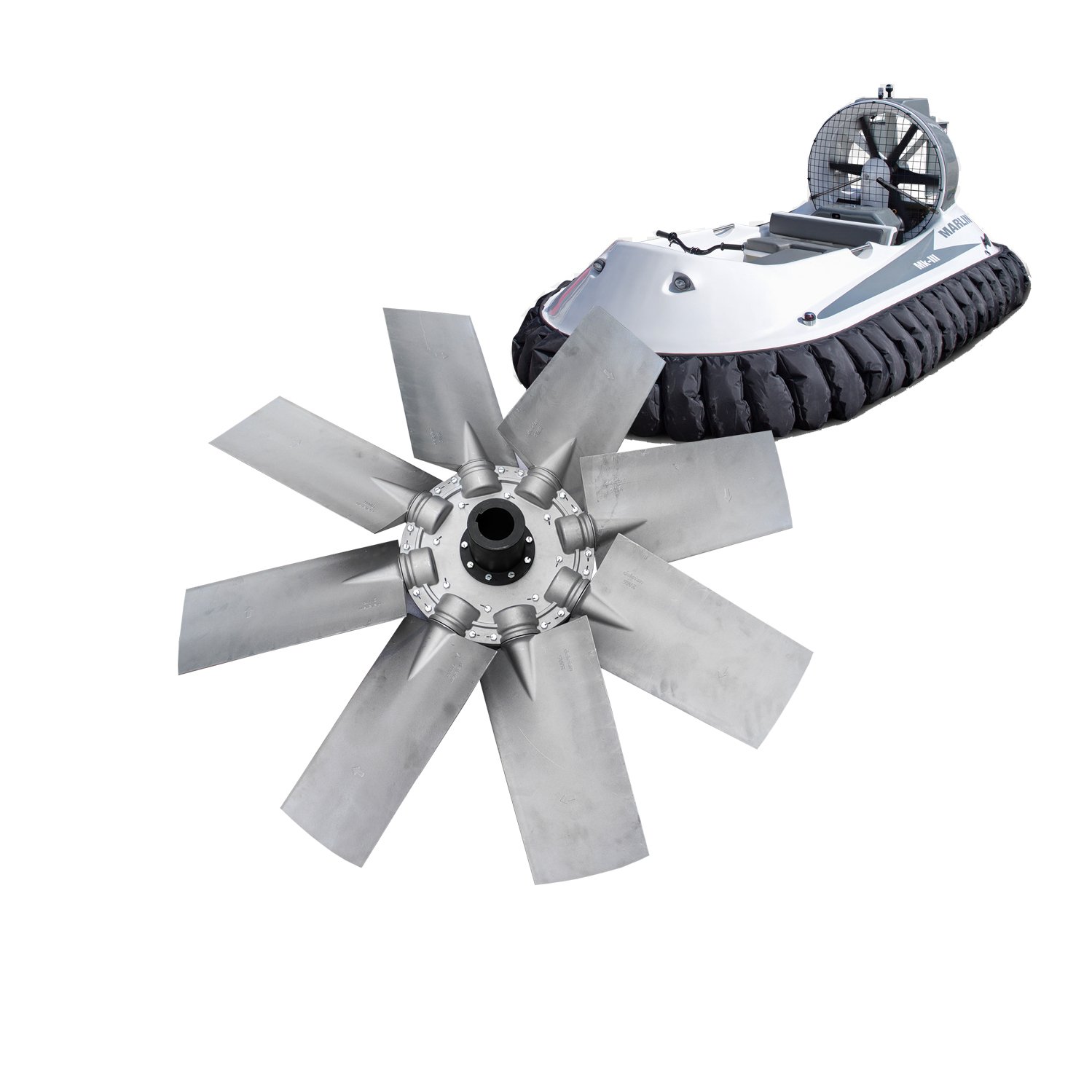 High Air Volume High Pressure Low Noise High Efficiency Aluminium Impeller Axial Fan 9w Large Size Propeller