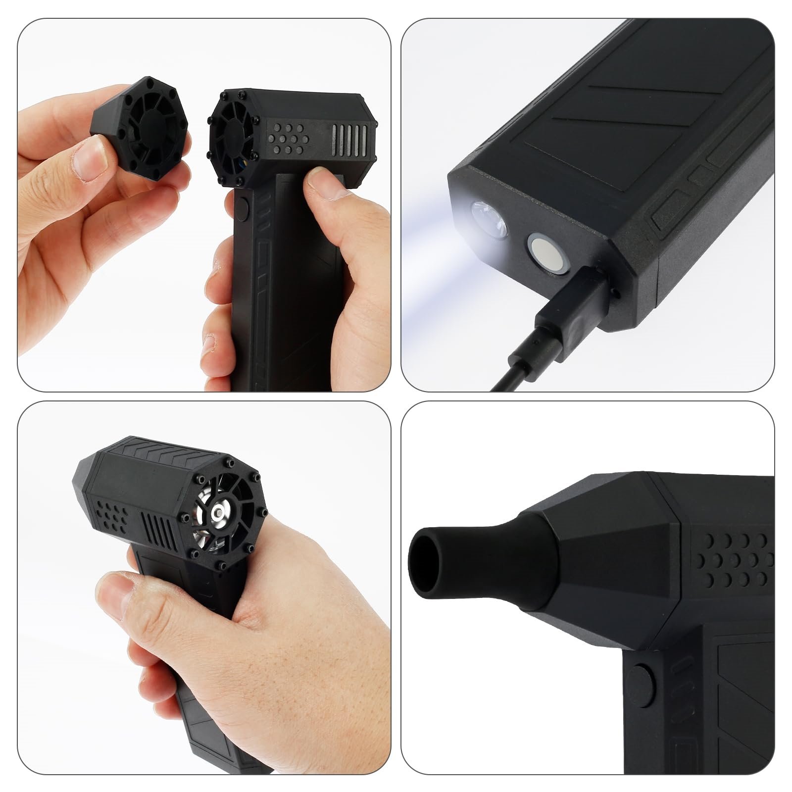 Powerful Turbo Mini Strong Fan House Cleaning Handy Jet Outdoor Cooking Air Duster Cooling Blower