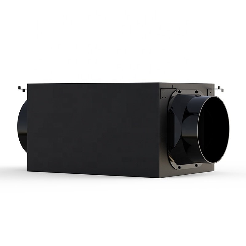 Anti Oil Smoke 6 Inch 150mm DC Centrifugal Blower Silent Inline Duct Fan with Built-in Sound-Absorbing Layer