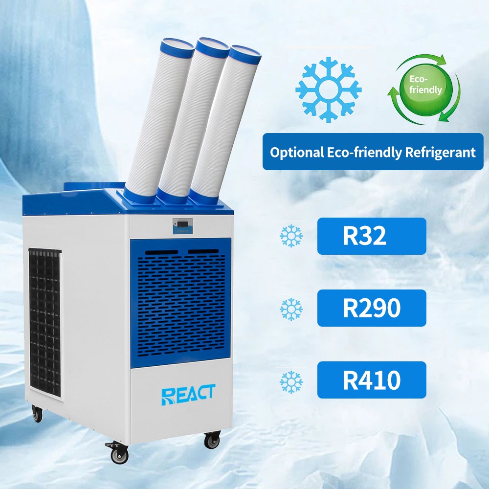 60000btu Ac Condenser Unit Air Handler Residential Industrial Air Conditioner Portable Air Conditioner 5 Ton Spot Cooler