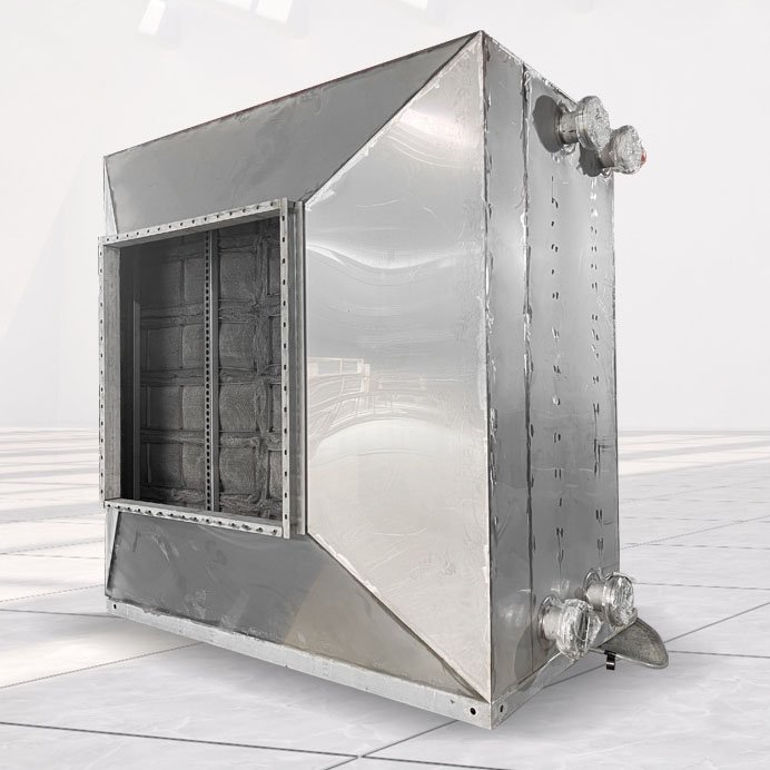 Factory Direct Oem Accept Environmental Protection Radiators Condenser Air to Air Heat Exchanger Aluminium Fin Copper Tube