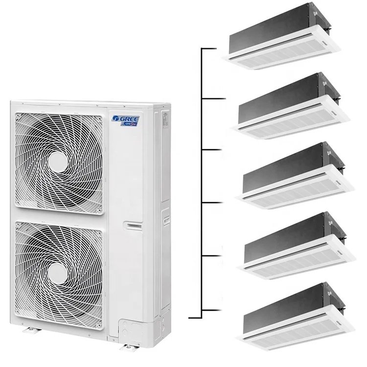 Carrier Ac Multi Zone Split Air Conditioner 18000 Btu with Split Ceiling Cassette Floor Ceiling Indoor Unit Mini VRF System