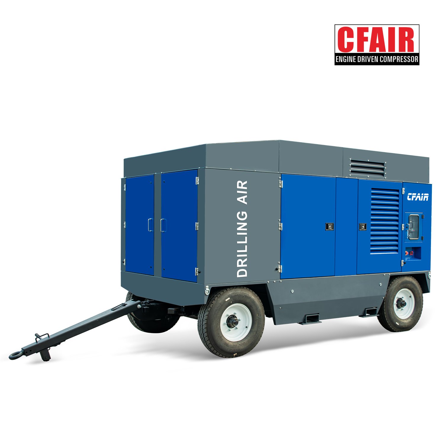 1200cfm BOX TYPE Construction Compressor Drilling Machine 10.5bar air Compressor with Aftercooler Heavy Duty
