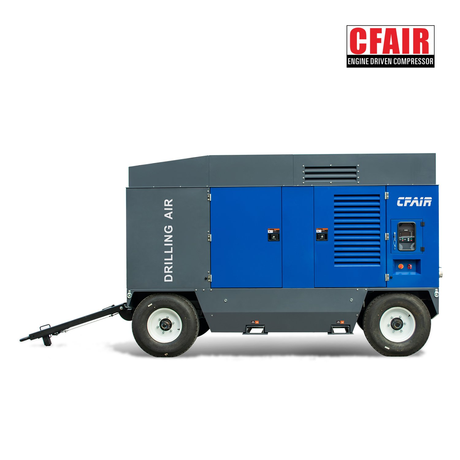 1200cfm BOX TYPE Construction Compressor Drilling Machine 10.5bar air Compressor with Aftercooler Heavy Duty