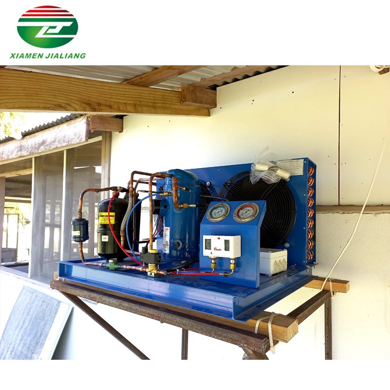 Single Phase 5 hp Condensing Unit Freezer Condensing Unit Evaporator for Cold Room
