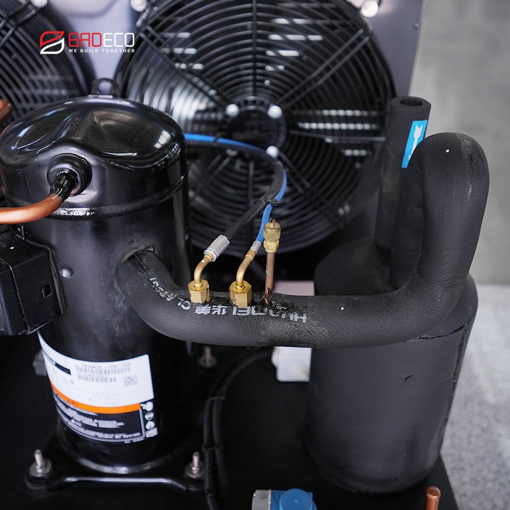 Best Selling 2~100HP Customized Freezer Condensing Units Cold Room Evaporative Air Cooler Refrigeration & Heat Exchange Parts