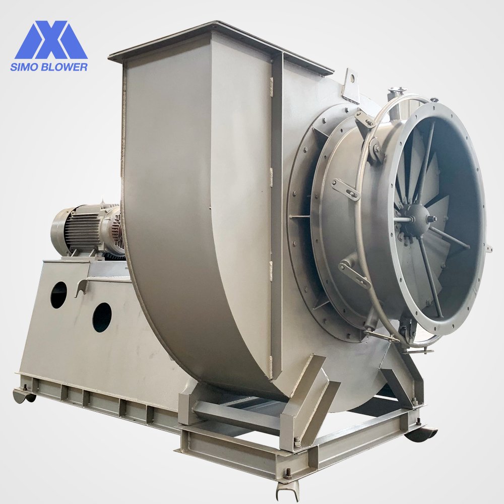 Medium-pressure High Wear Resistance Waste Gas Dust Collecting Centrifugal Fan