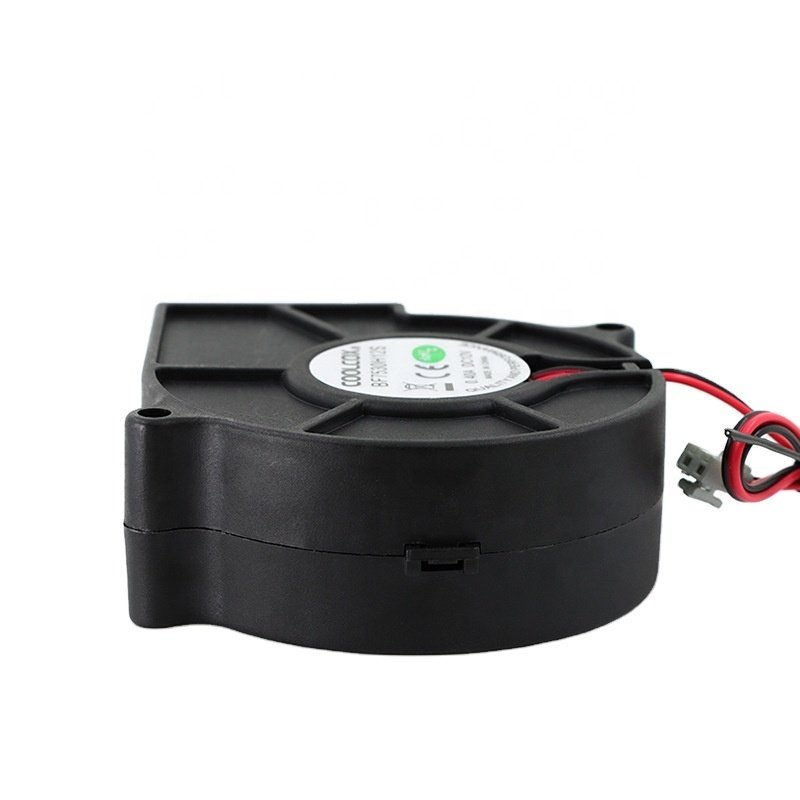 CoolCox 75mm DC Cooling Centrifugal Blower Fan 75x75x30mm Centrifugal Fan air Cooler Suitable for Bidet Dryer Home Appliance