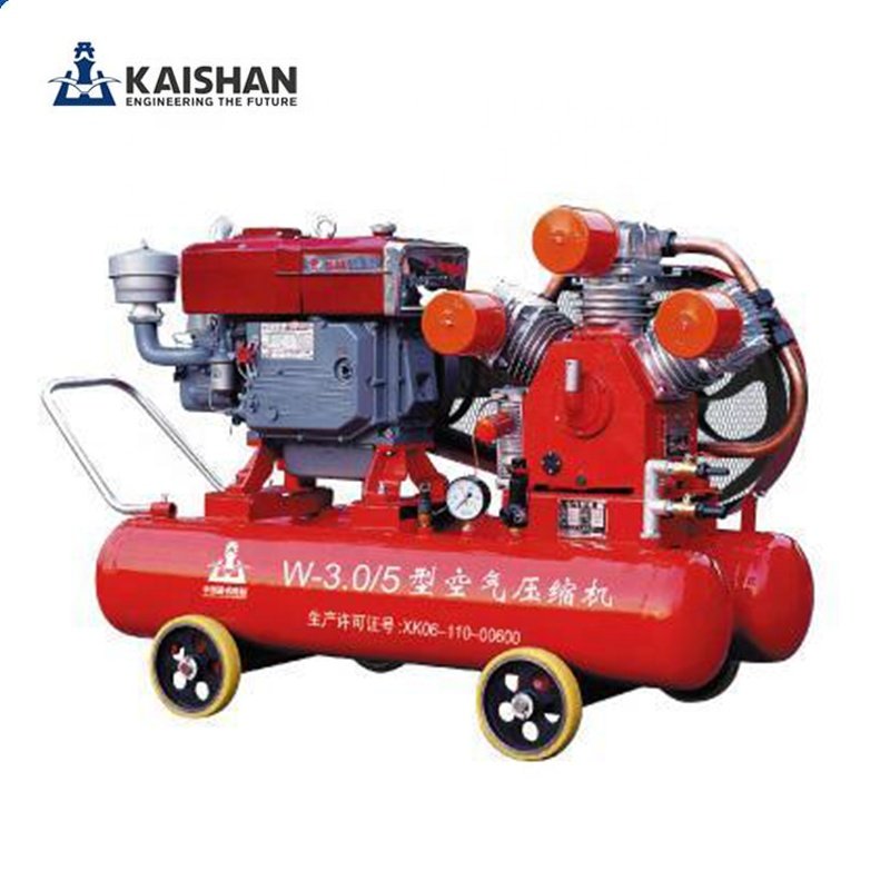 Cheap Price 3.2/7 Air-compressor Use Reciprocating diesel Mining Compressor
