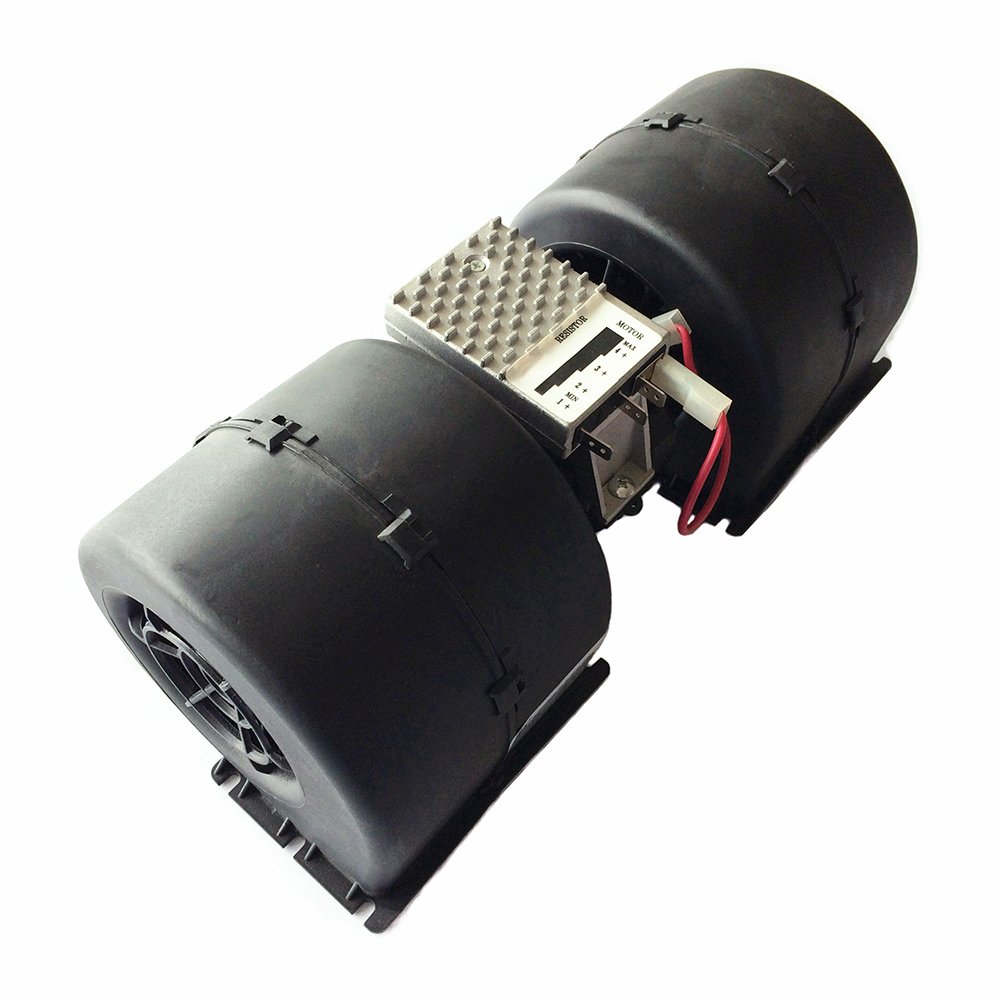 24V DC Double Evaporator Blower Industrial Cooling Fan Air Blower Conditioning System Condenser Fan
