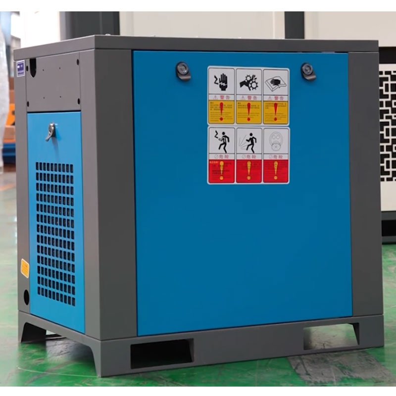 China Hot Sale Low Noise Energy Saving Silent 7.5kw 10 HP Screw Type Air-compressors Screw Compressor