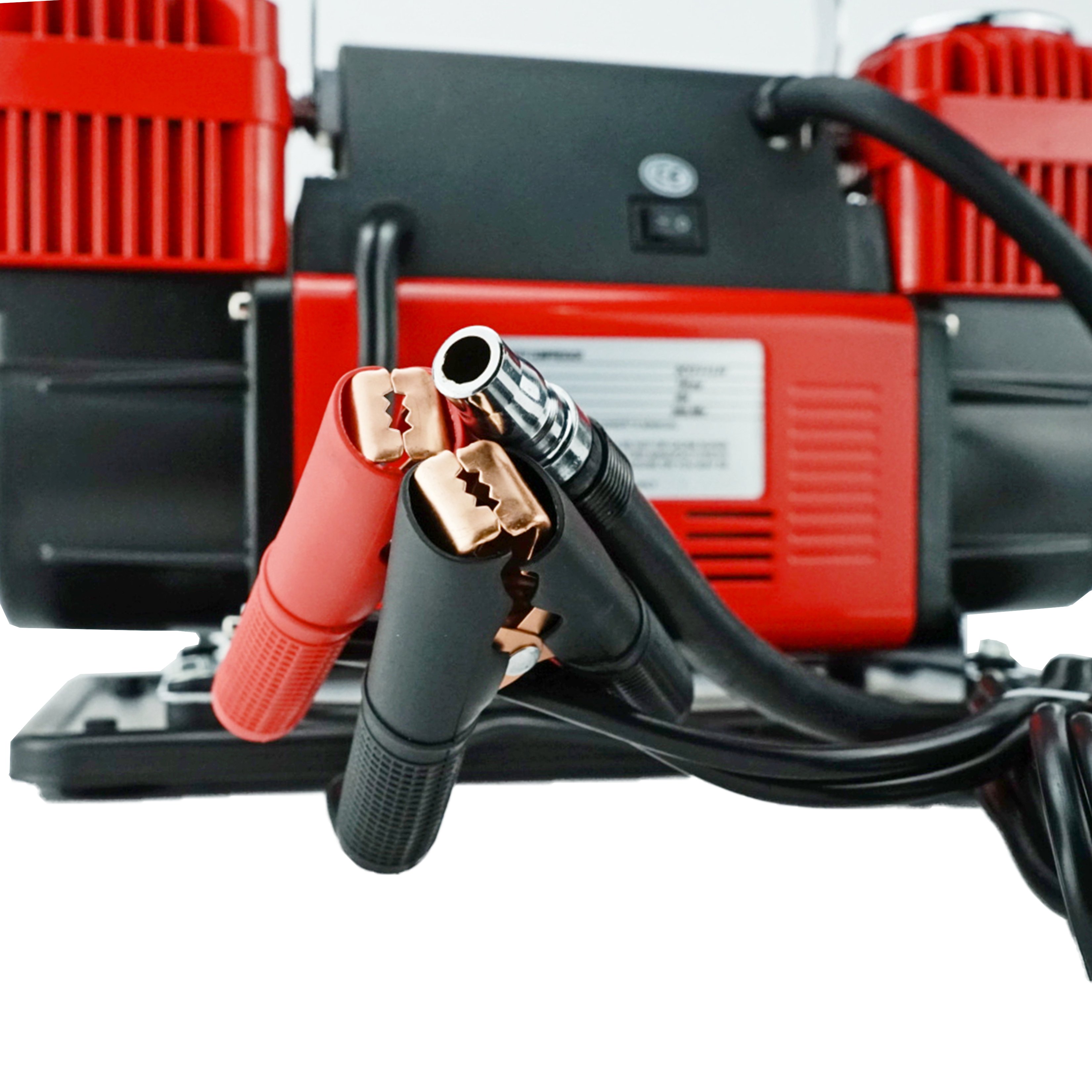 Heavy Duty Vehicle Auto air Compressor Double Cylinder 60mm Dia 150PSI 10 bar High Quality Standard