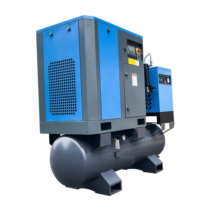 Ruihong Silent 30HP Screw Air Compressor Dryer System Compressed Air Dryer Refrigerated Air Compressor with Dryer