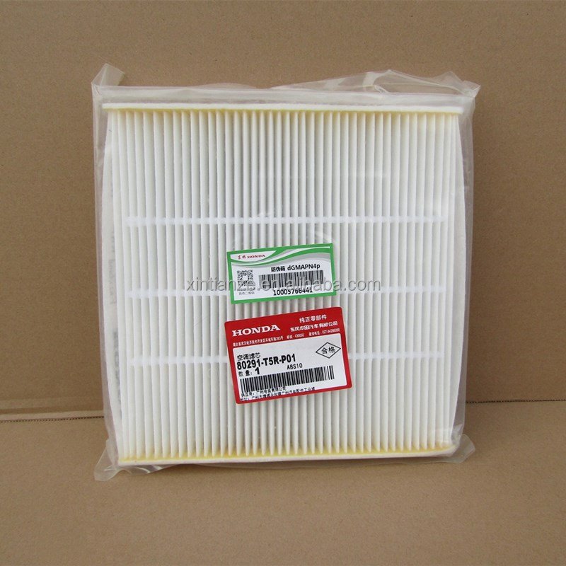 T5R Cabin Air Filter OEM:80291-T5R-P01 H-ONDA C-RV C-IVIC F-IT Air Conditioning Cabin Air Filter