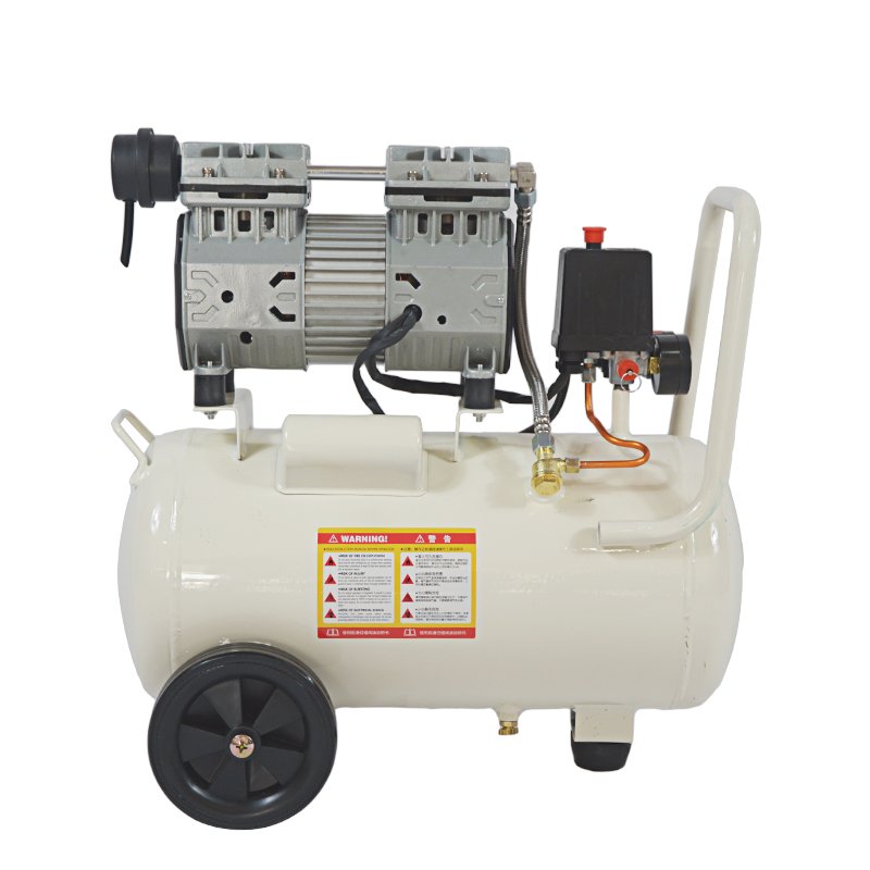 China Manufacturer 24L 750W Oil Free Compressor Portable Air Compressor