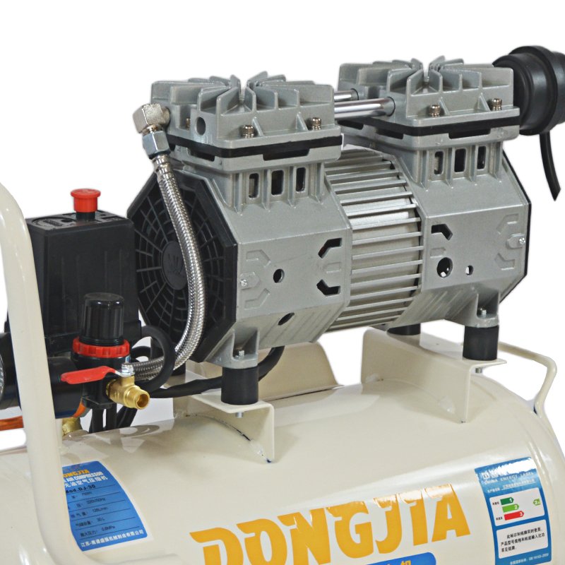 China Manufacturer 24L 750W Oil Free Compressor Portable Air Compressor