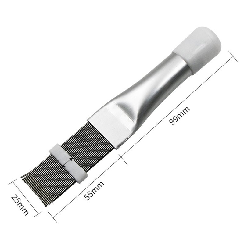 Stainless Steel Fin Comb Brush for Air Conditioner Blade Cooling Straightening Cleaning Tool AC Condenser Fin Comb