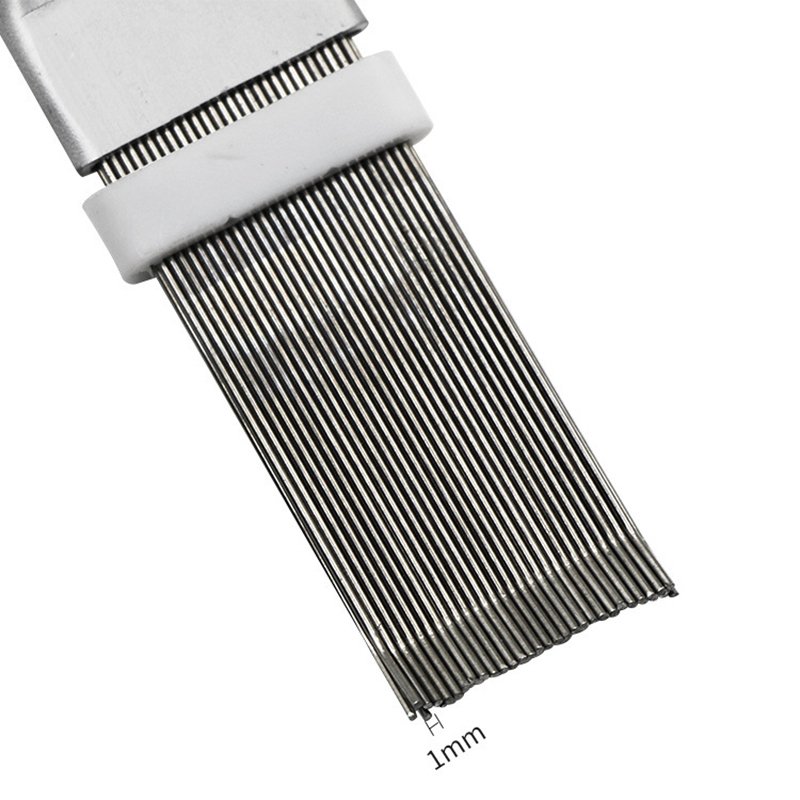 Stainless Steel Fin Comb Brush for Air Conditioner Blade Cooling Straightening Cleaning Tool AC Condenser Fin Comb