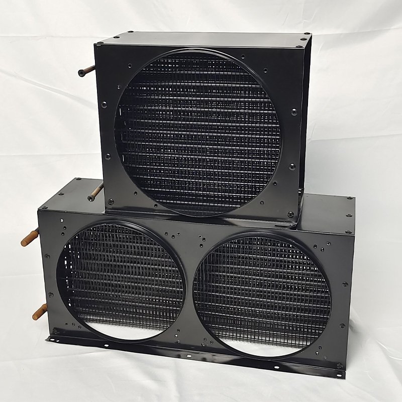 Refrigerator Small Condenser Cold Room Storage Fan Type Air Cooled Condenser Chiller Accessories Heat Exchanger