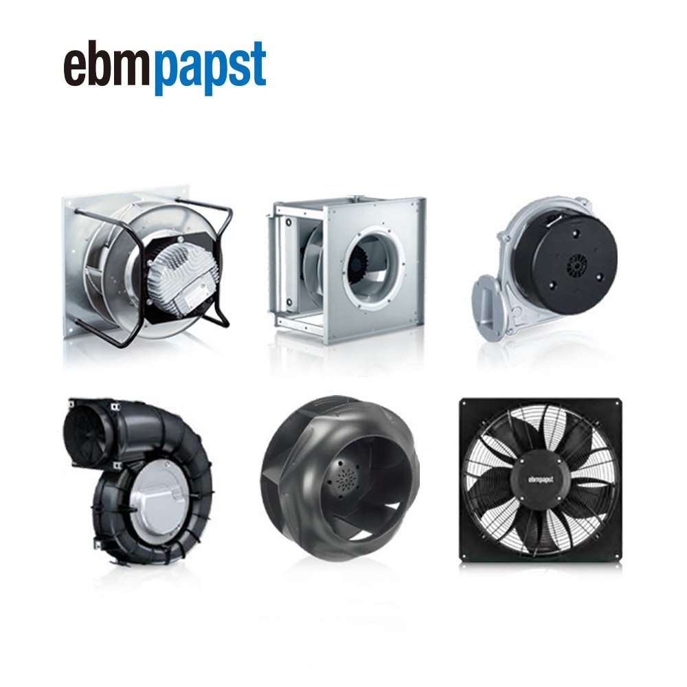 ebmpapst 133-1000mm 1500-28000m3/h Plug Fan EC Centrifugal Fan Authentic AHU EC FAN