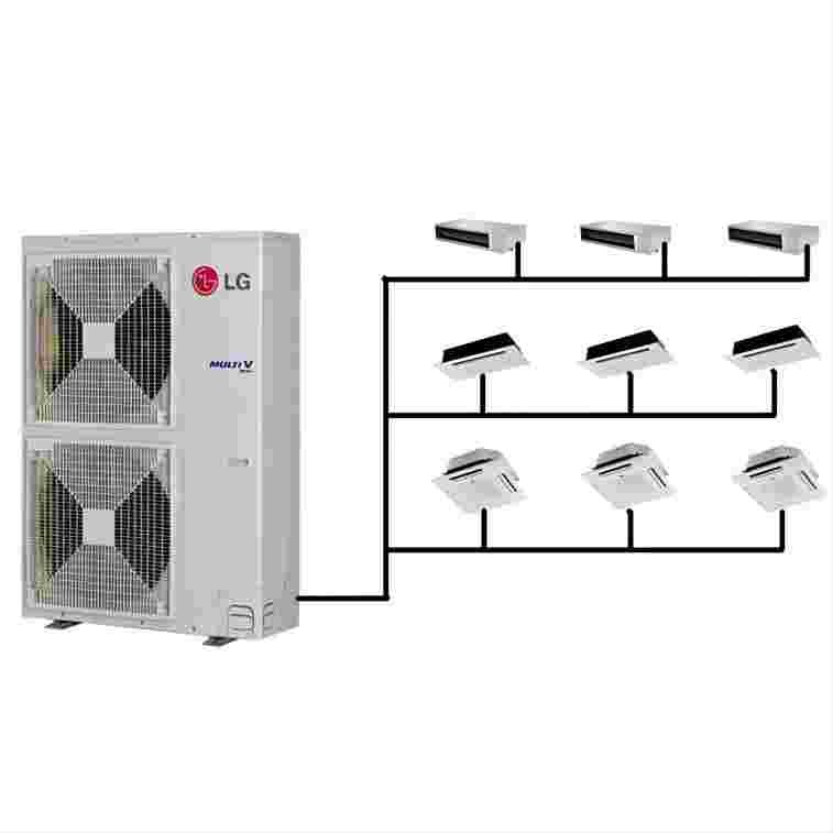 LG Ceiling Duct Type Cassette 24000btu 60000btu air Handler Industrial Condenser Factory air Cooler Central air Conditioner