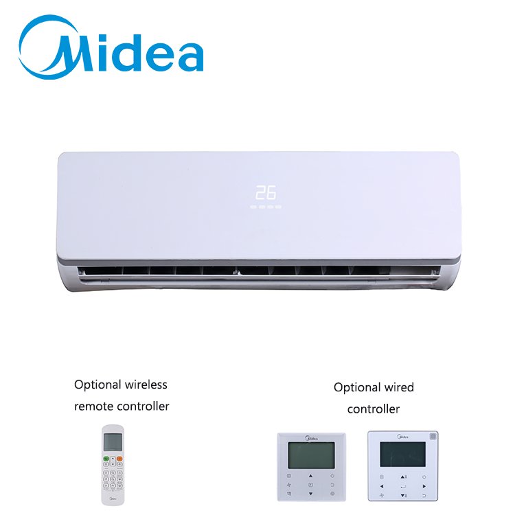 Midea 12300btu Multiple Fan Speeds Wall Mounted Refrigeration Condensing Unit Inverter Commercial air Conditioner
