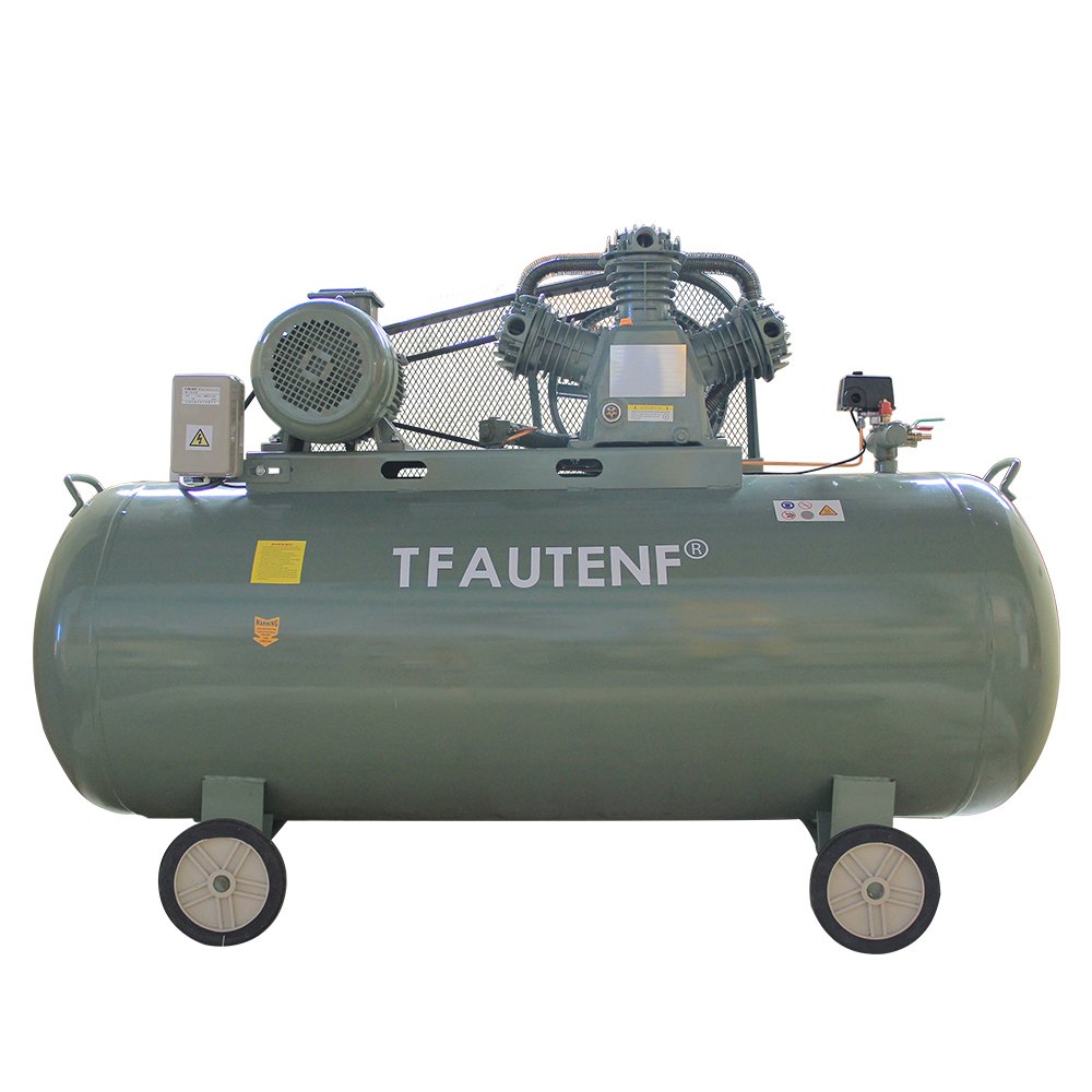 TFAUTENF Electrical 8 bar 4.5 HP air Compressor with 120 L tank