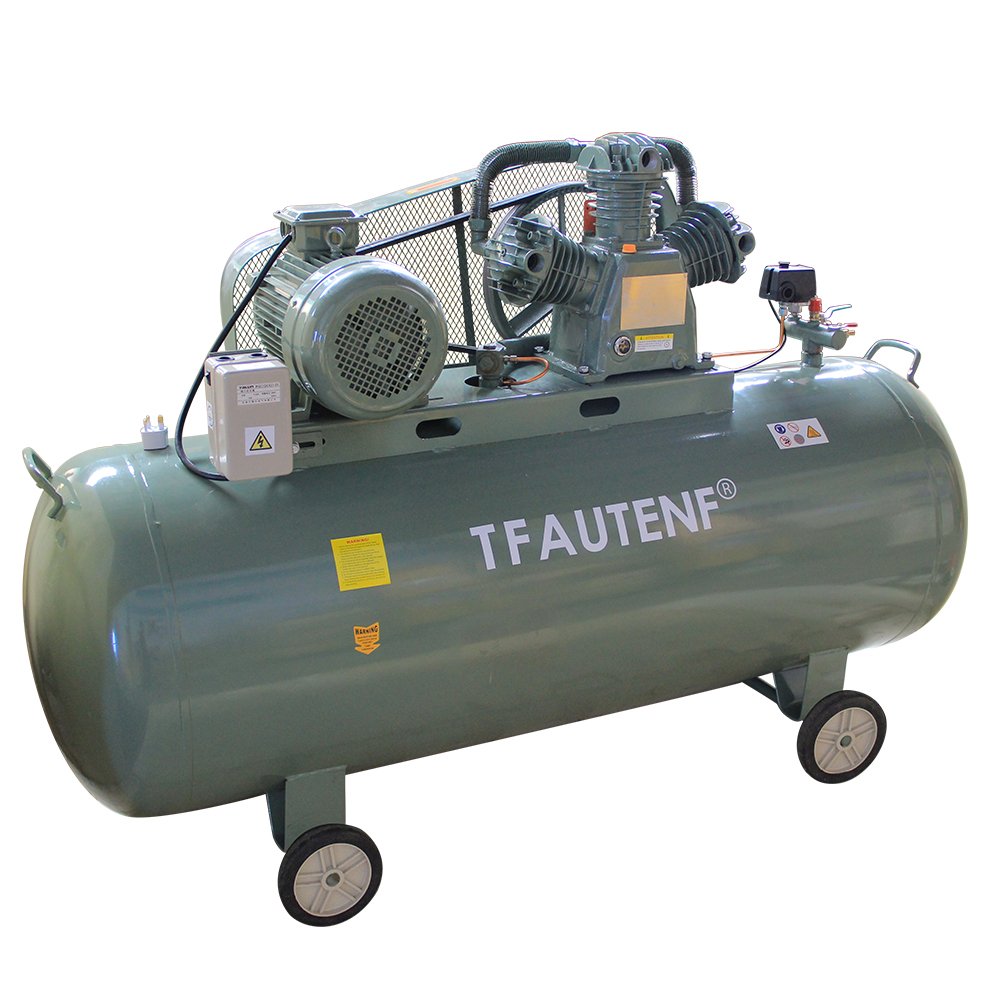 TFAUTENF Electrical 8 bar 4.5 HP air Compressor with 120 L tank
