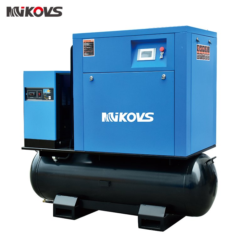 China Factory 10 Hp 7.5kw Integrated High Efficiency Electric Combined Screw Type Air Compressor for Laser Cutting