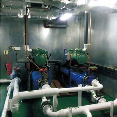 Air Cooled Screw-type Chiller or Sea Water Fresh Water Cooled Screw Chiller for Offshore Industry