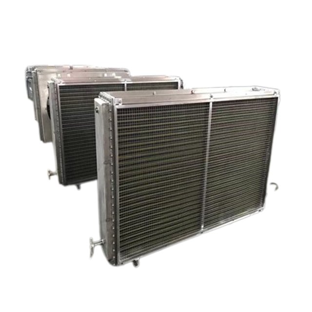 Air Cooled Evaporator Copper Fin Condenser Mechanical Steam Drying Heat Exchanger