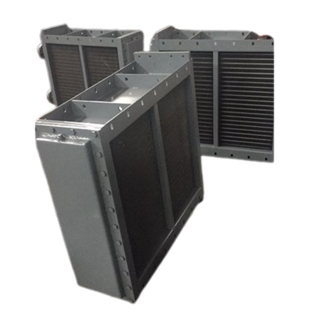 Air Cooled Evaporator Copper Fin Condenser Mechanical Steam Drying Heat Exchanger