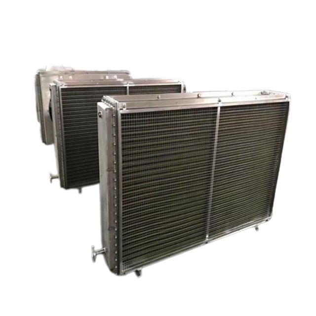 Air Cooled Evaporator Copper Fin Condenser Mechanical Steam Drying Heat Exchanger