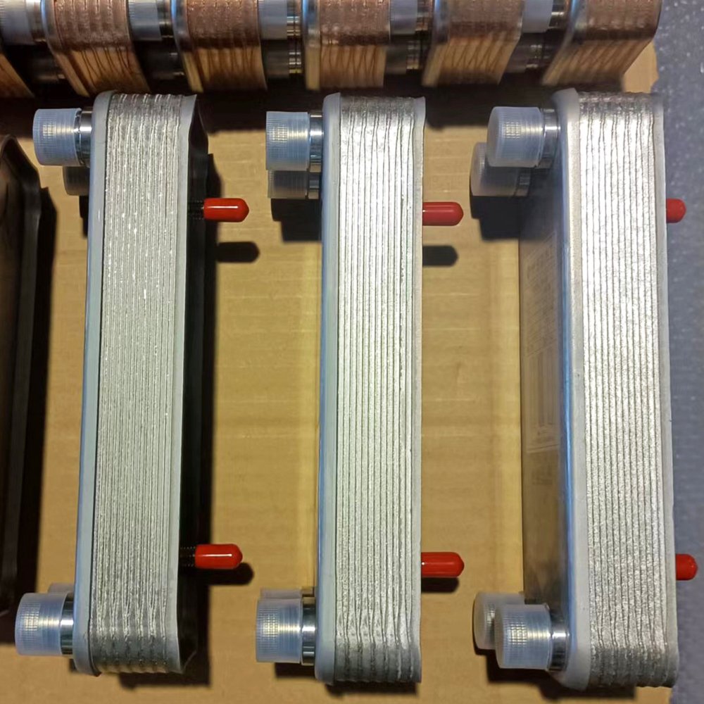 EATB Equipment Cooling Spare Part Laser Gear DI Water to Water Water to Refrigerant Cooler Condenser Chillers Heat Exchanger