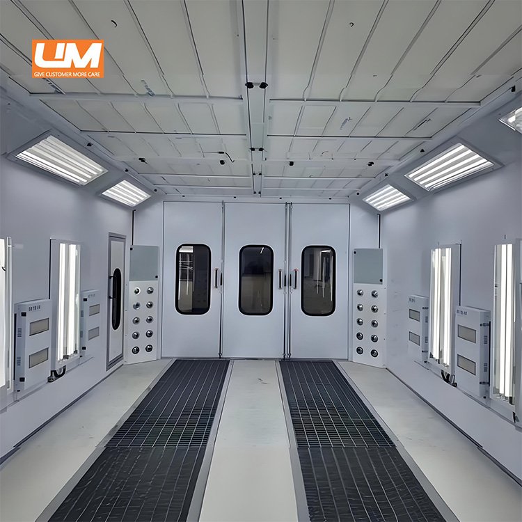 Garage Equipment Spray Booth Car Painting Camera Spraying Baking Oven Paint Cabin Downdraft Paint Booths Price