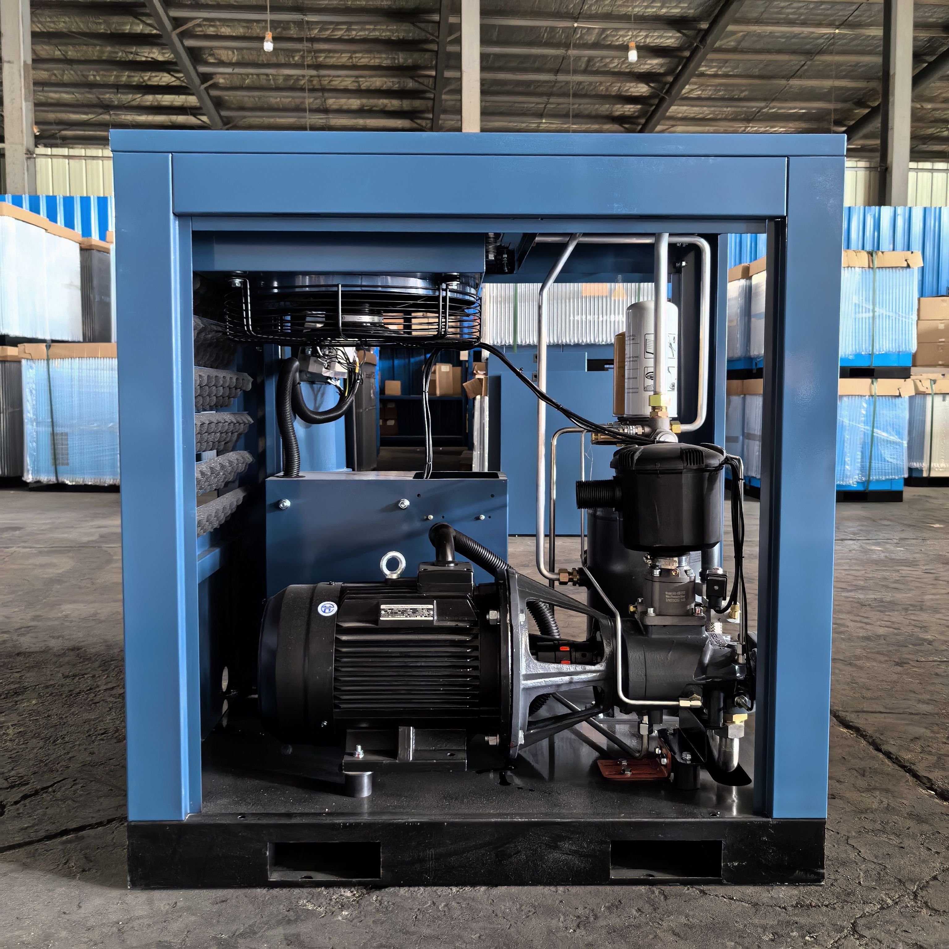 Chinese Supplier Kaishan BMVF11 Vsd Energy Saving Screw Air Compressor 11kw 15hp