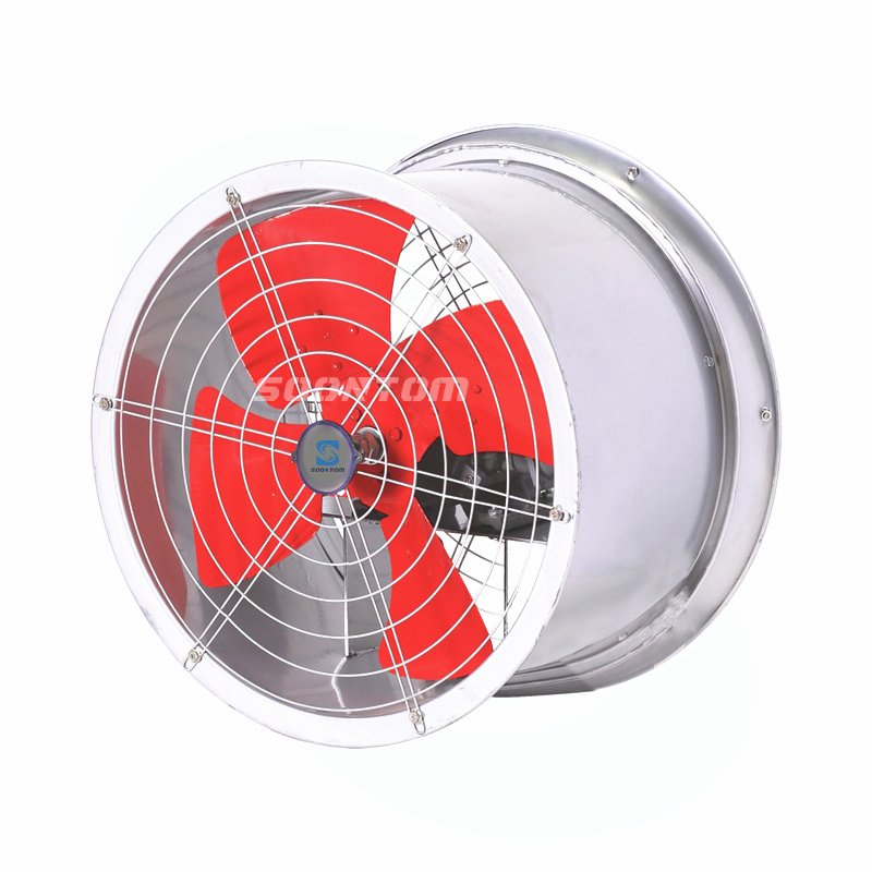 220V AC Motor Stable Performance Axial Duct Blower Fan