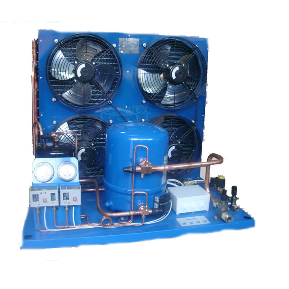 Walk in Freezer Hermetic Small 1Hp 2Hp 3Hp 5Hp 10Hp Air Water Cooled Mini Monoblock Compressor Condensing Unit