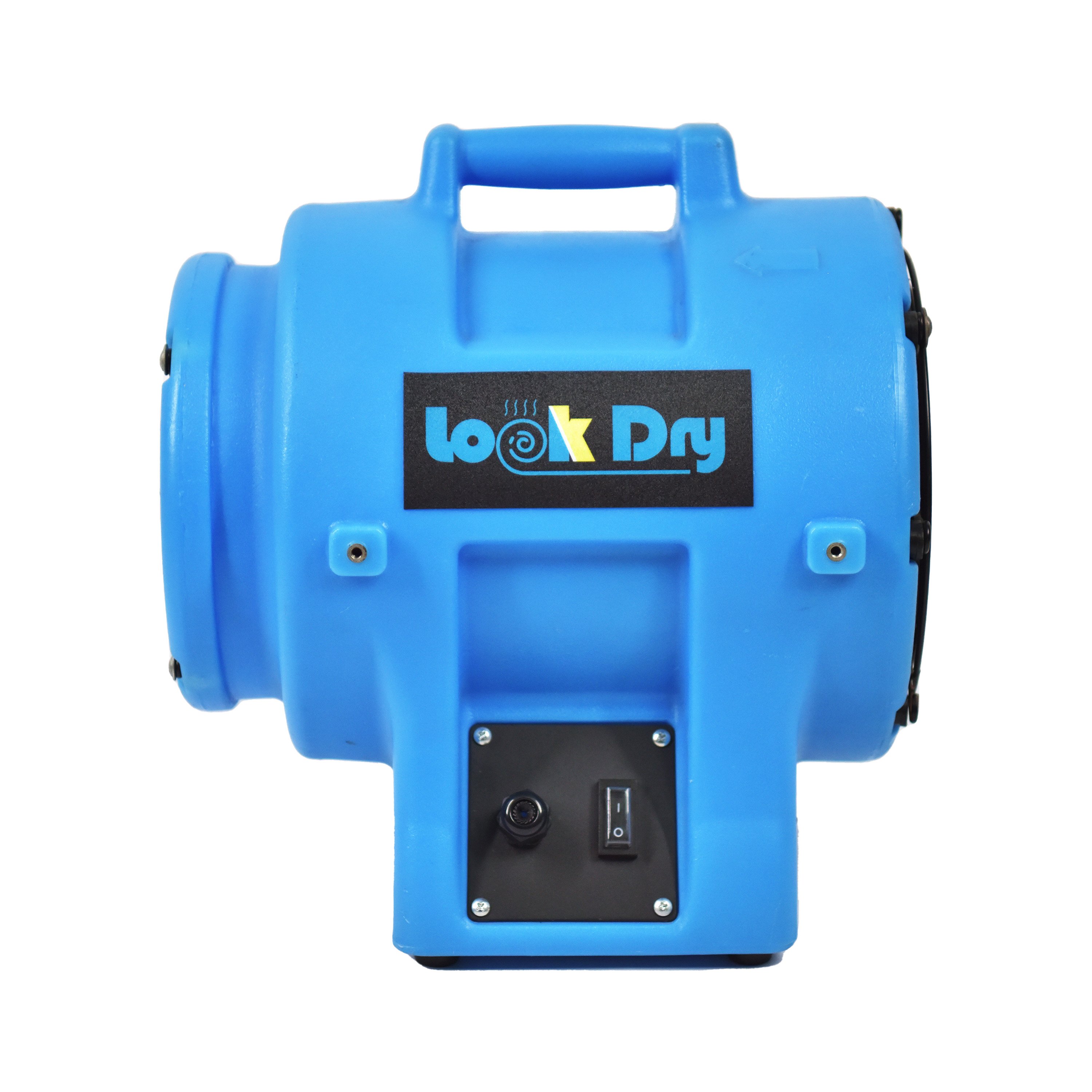 200mm Cyclone Blower Fan Industrial Axial Duct Canister Ventilator for Tunnel Basement Ventilation ETL-Certified Air Mover