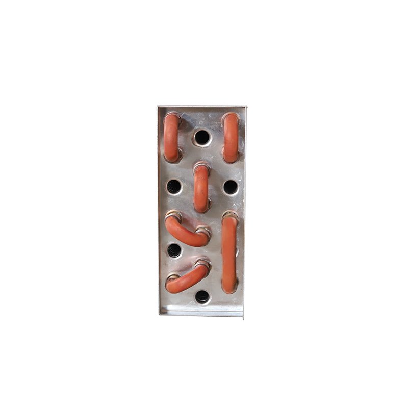 Air Curtain Cabinet Copper Tube Aluminum Fin Evaporator Condenser Plate Heat Exchanger