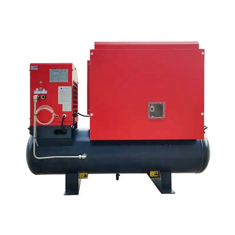 Aceair 7.5kw 4-in-1 All in One Screw Air Compressor 10 hp screw compressor with Air Dryer