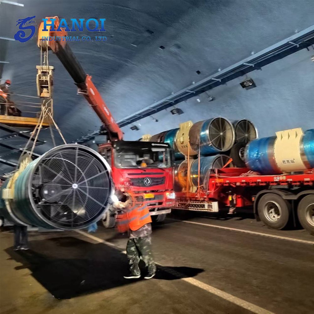 Tunnel Jet Axial Exhaust Fan Blower Jet Fan