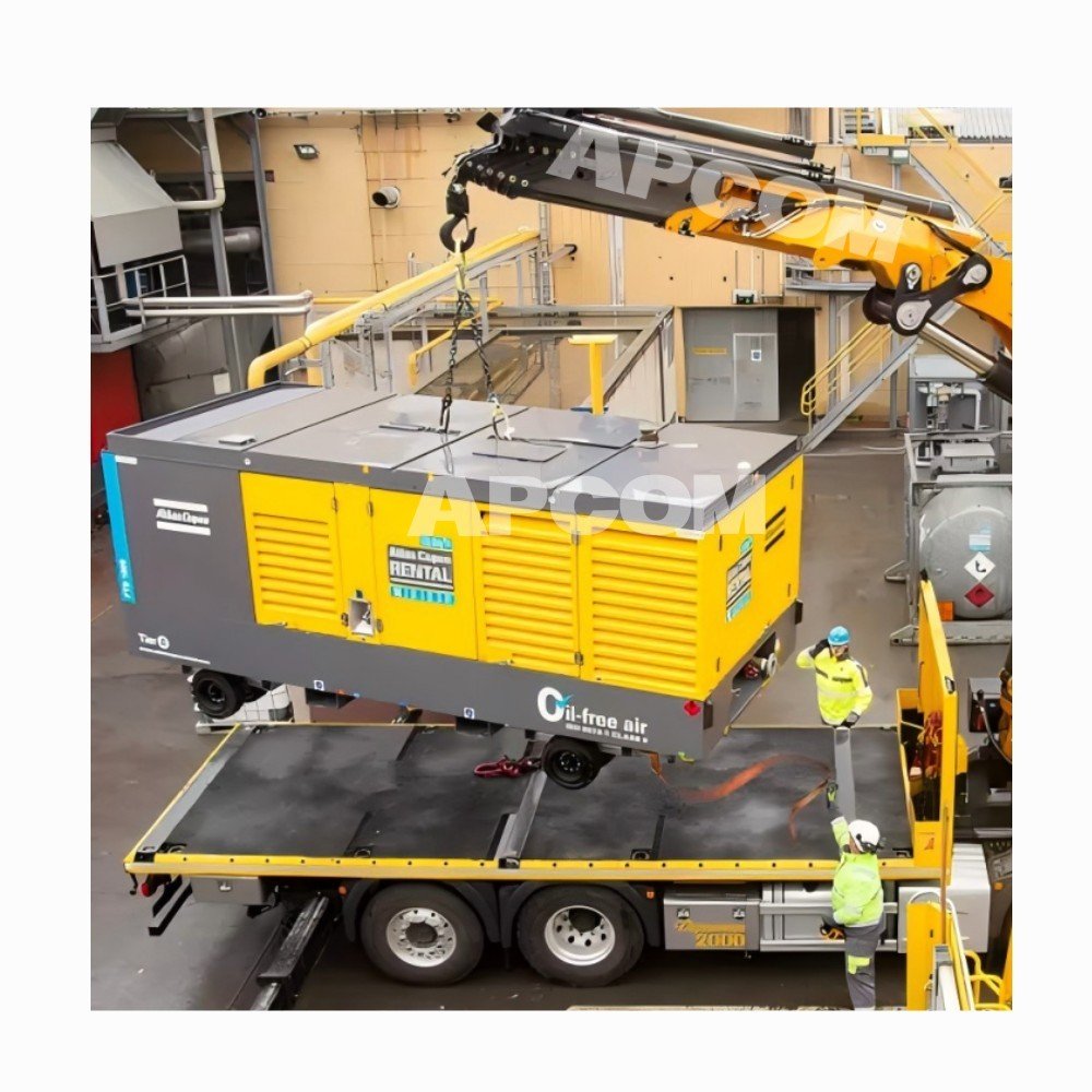 Oil-free XAVS1800 XRS1500 Atlas Copco Oil Free Diesel Air Compressor PTS1600 AtlasCopco Oilfree PTS 1600 XAVS 1800 XRS 1500