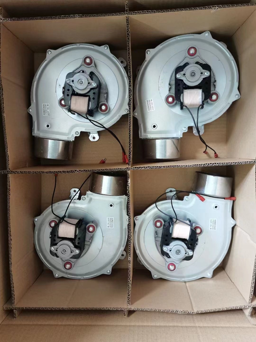 Manufacturer Price 230V AC Heat Resistant Fire Blowers Fan / High CFM Blower Metal Exhaust Fan for Particle Heating Furnace