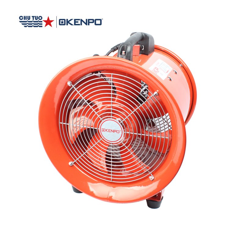 110v/220v 50/ 60hz 200mm/300mm/400mm Mine Marine Electric Exhaust Axial Flow Blower Fans Portable Ventilation Industrial Fan
