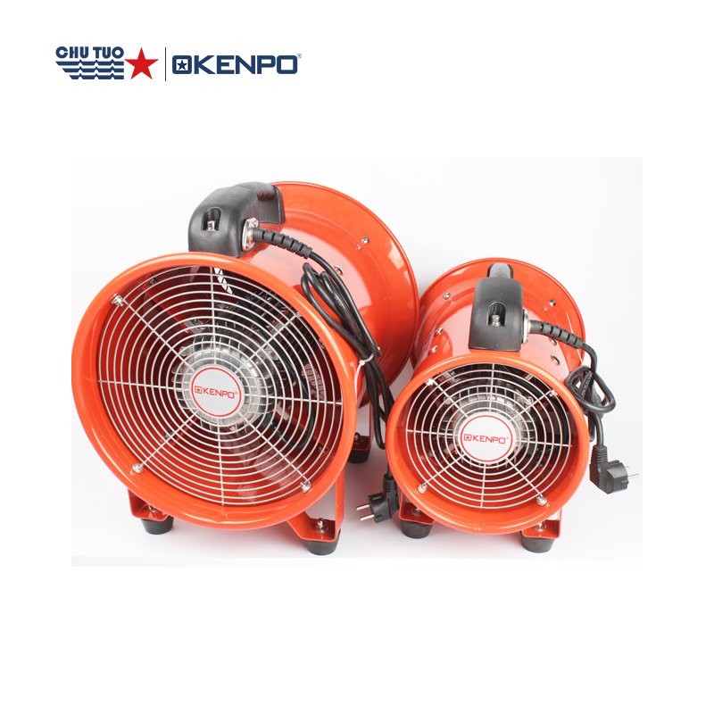 110v/220v 50/ 60hz 200mm/300mm/400mm Mine Marine Electric Exhaust Axial Flow Blower Fans Portable Ventilation Industrial Fan